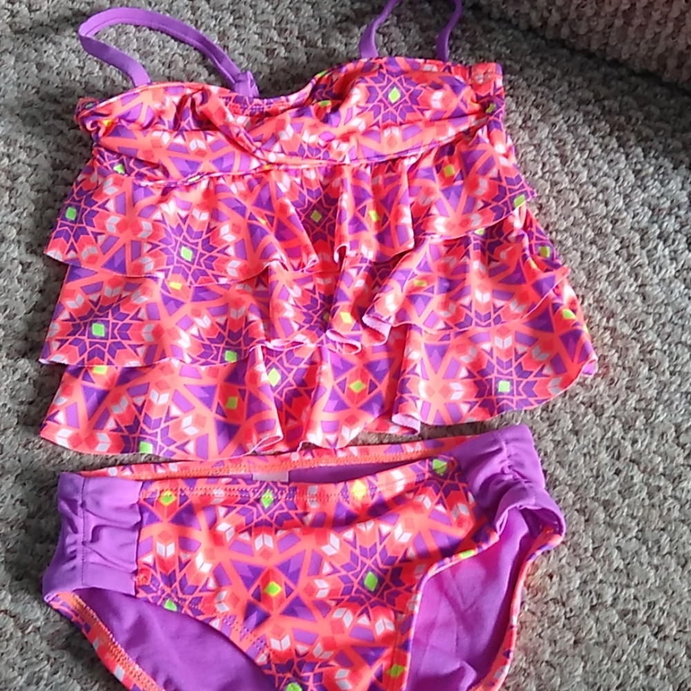Little girl two piece swimsuit